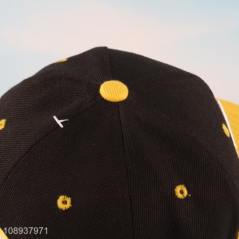 Most popular adjustable embroidered baseball cap for sale