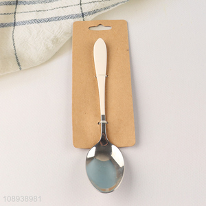 Popular products stainless steel cutlery <em>spoon</em> for home restaurant