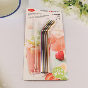 Best quality reusable stainless steel juice drinking <em>straw</em>