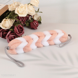 Good Quality Long Exfoliating Body Scrubber with Rope Handles