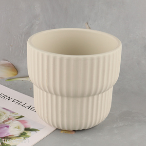 China products white ceramic flower vase for home decor