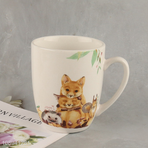 China wholesale animal printed <em>ceramic</em> water <em>cup</em> drinking <em>cup</em>