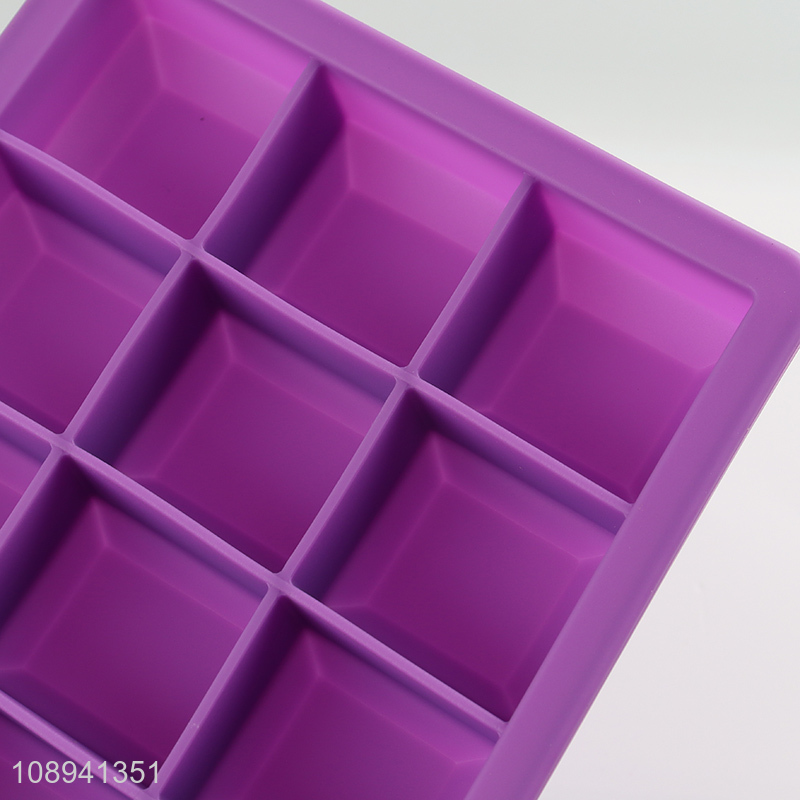 Latest products purple kitchen ice cube mold ice tray