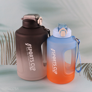 New Product 1600ml Leak Proof Gym Sports Water Bottle Plastic Water Jug