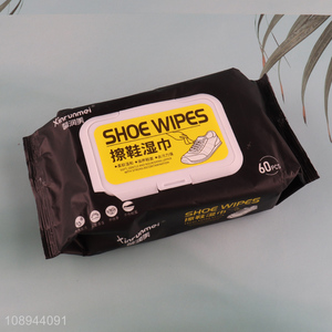 Online Wholesale 60PCS Shoe Wipes Sneakers Cleaning Wipes for White Shoes