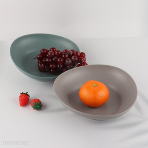 New Arrival 3 Colors Melamine Deep <em>Plate</em> Multipurpose <em>Plate</em> for Kitchen