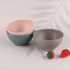 High Quality 3 Colors Melamine <em>Bowl</em> Unbreakable <em>Bowl</em> for Rice Cereal