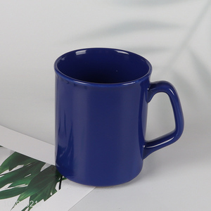 Top quality blue ceramic water cup tea cup coffee cup