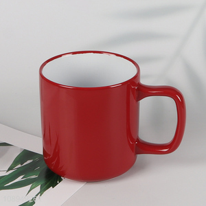 Low price red <em>ceramic</em> water <em>cup</em> tea <em>cup</em> coffee <em>cup</em> for sale