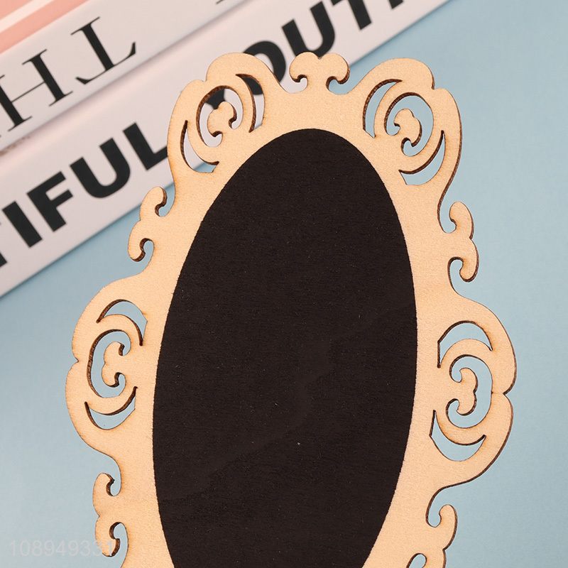 New Arrival Wooden Mini Chalkboard Sign with Wooden Stand