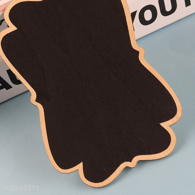 Factory Price Wooden Mini Chalkboard Signs Wood Message Board