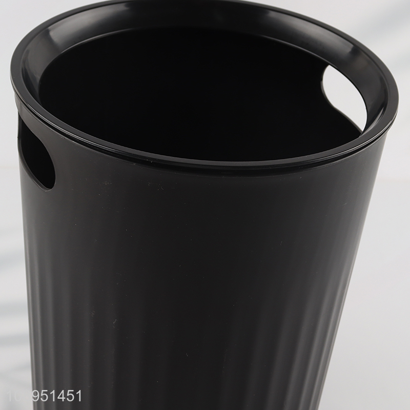 Factory Price Plastic Trash Can with Pressure Ring for Kitchen Bathroom