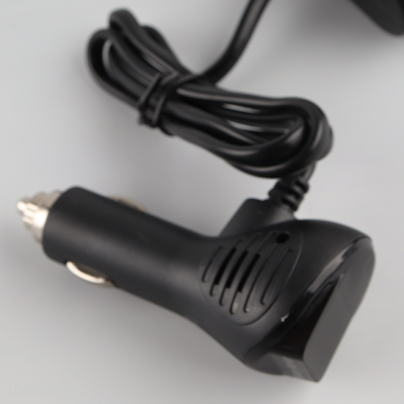 Best Selling 120W 2 Socket Cigarette Lighter Plug Splitter Car Charger Adapter