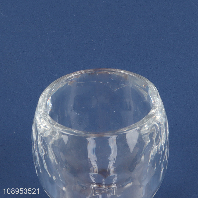 Yiwu market unbreakable glass wine glasses champagne glasses