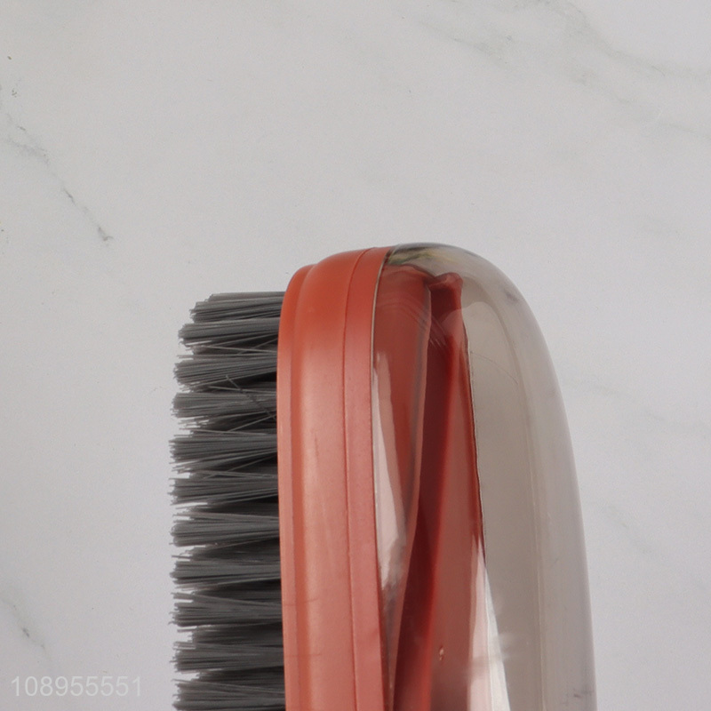 New product household scrubbing brush with soap dispenser