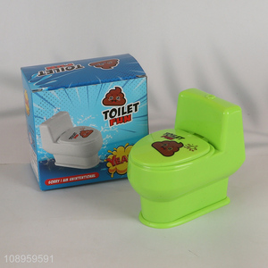 Good sale children mini toilet toy trick toy wholesale