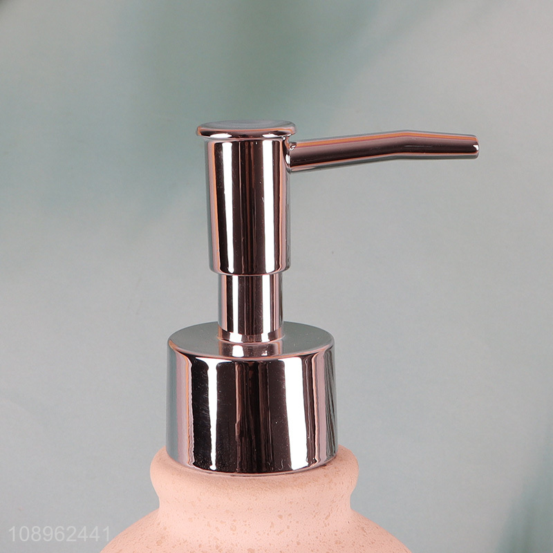 Top selling ceramic home hotel liquid soap dispenser