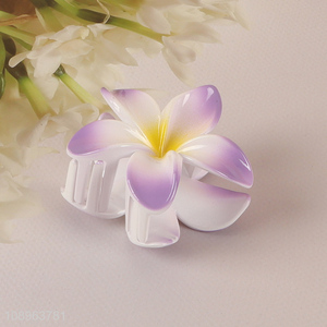 Factory price flower shape women hair decoration hair claw clips