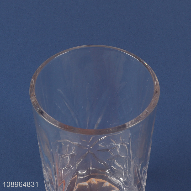 Hot selling clear unbreakable glass water cup drinking cup