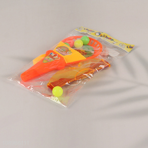 Yiwu market kids bouncing racket toys ball for sale