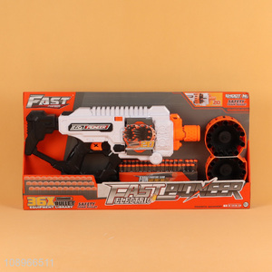 Yiwu market children shooting games electric soft bullet gun toy