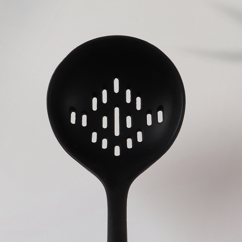 Top products silicone kitchen utensils slotted ladle for sale