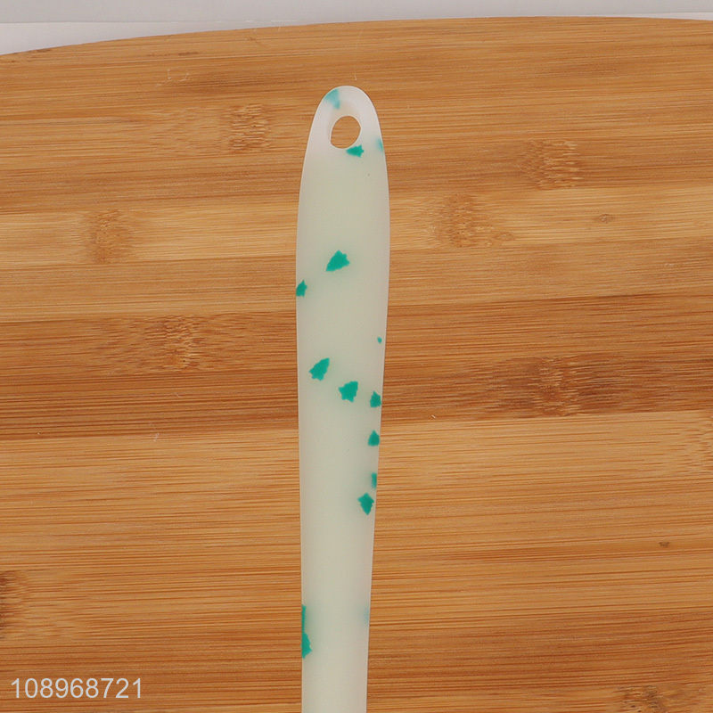 Most popular long handle kitchen utensils silicone basting spoon