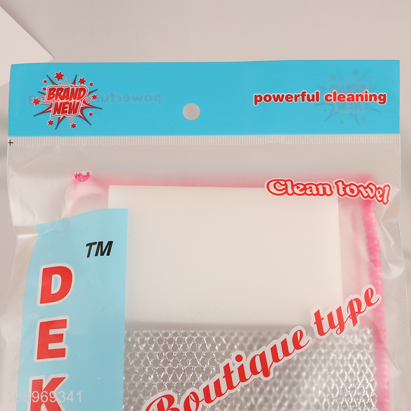 Popular products home kitchen dishing washing cleaning cloth set