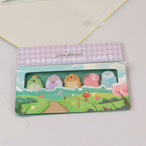 Yiwu market multicolor cartoon sticky notes post-it notes