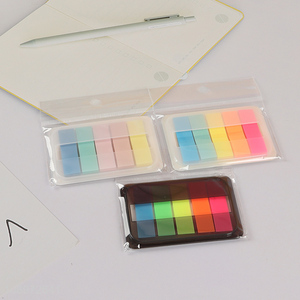 New arrival waterproof bookmark multicolor sticky notes