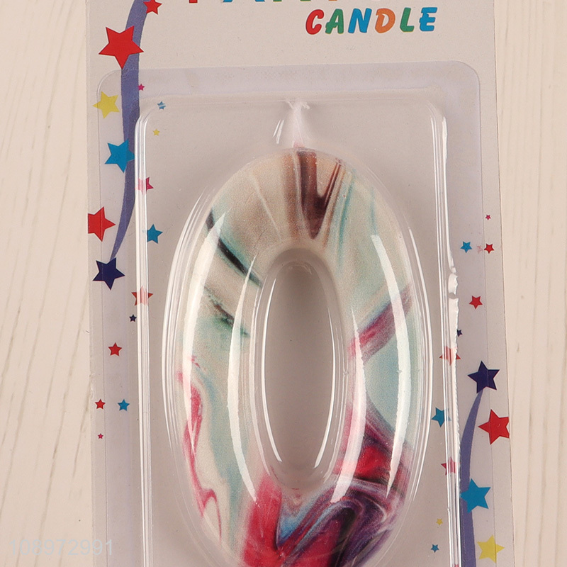 Top products birthday cake decoration number0 candle for sale