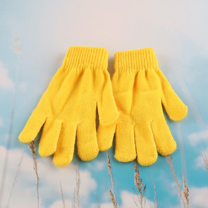 Promotional Kids Girls Winter Touch Screen Gloves Elastic Texting Gloves