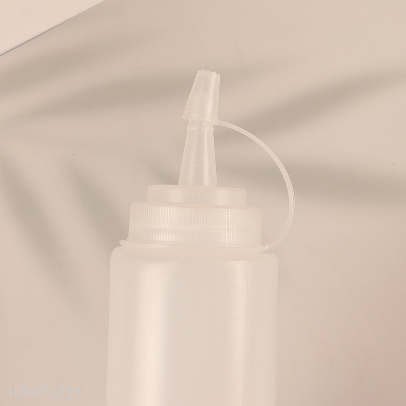 Top selling home kitchen plastic squeeze bottle condiment bottle