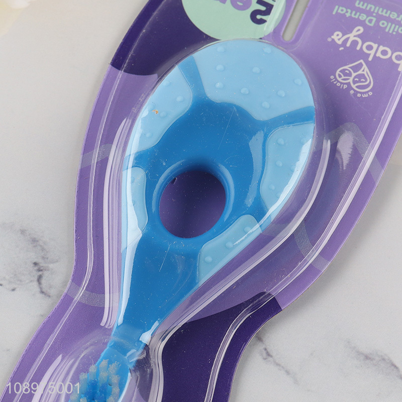 New arrival anti-slip handle kids training toothbrush for sale