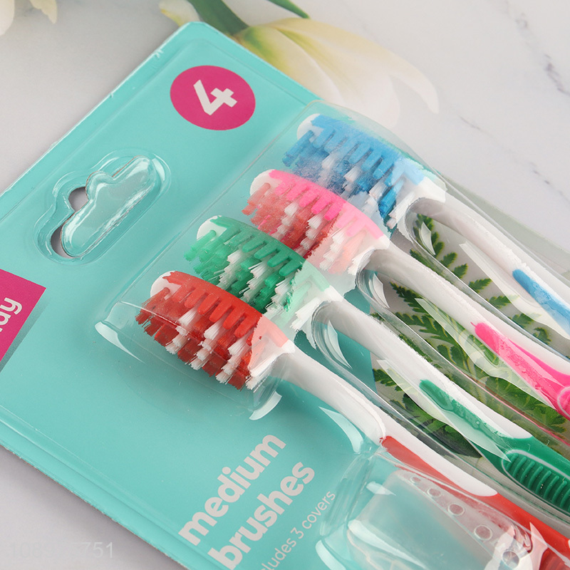 New style soft bristle adult oral care toothbrush set