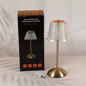 High Quality Rechargeable Cordless Table Lamp Touch Dimmable LED Table Light