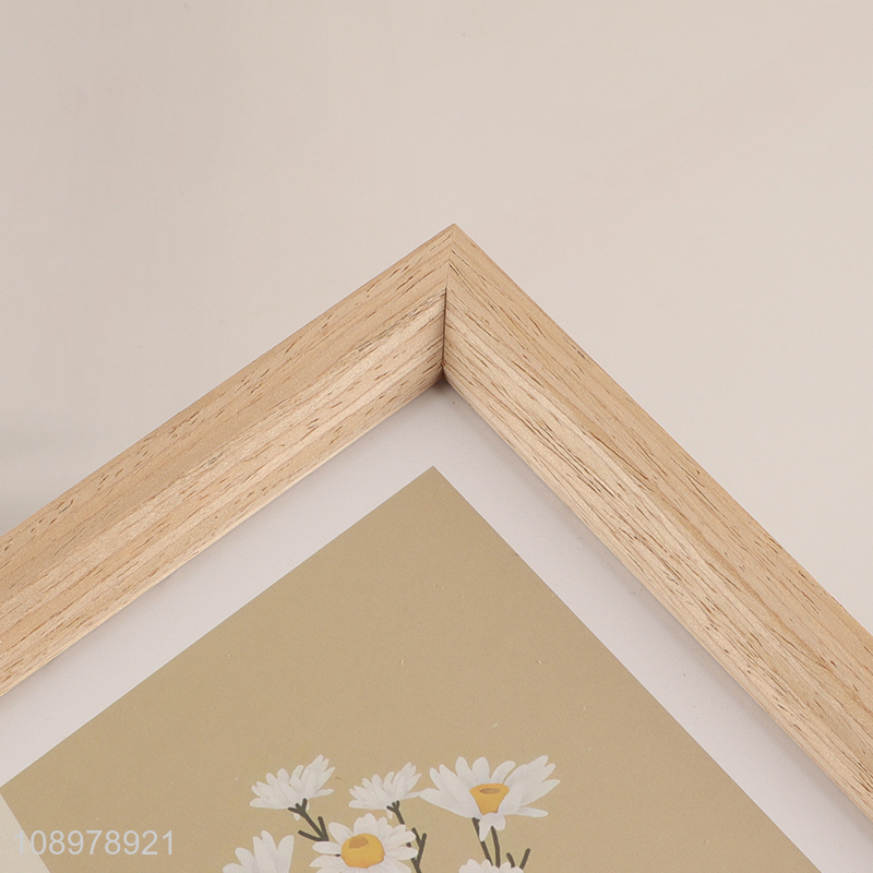 Good Quality 4X6 5X7 6X8 MDF Wooden Wall and Tabletop Display Photo Frame