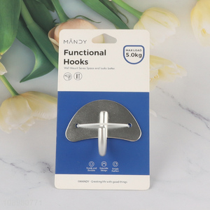 New product stainless steel hook wall-mounted hook for home