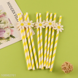 Hot products disposable decorative juice coffee drinking straw