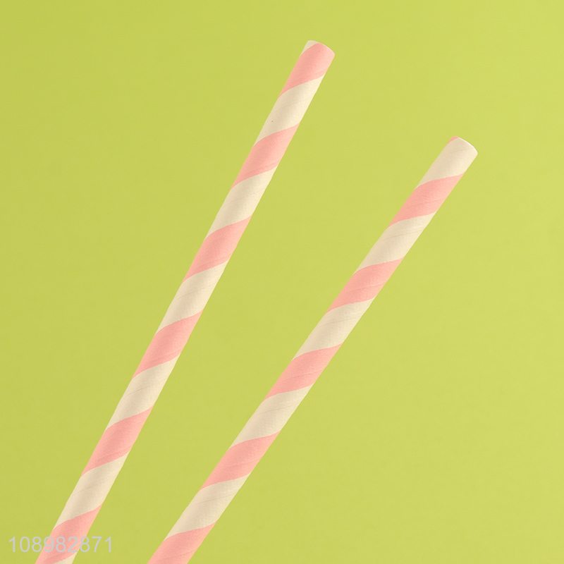 Hot selling butterfly series disposable paper drinking straw