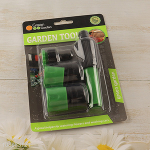 Hot selling 4pcs adjustable garden watering sprinkler gun set