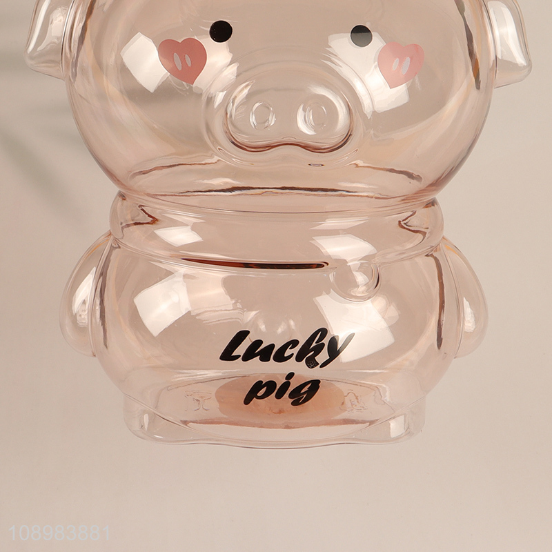 Online Wholesale 1120ml Cute Pig Water Bottle Portable Water Bottle for Kids