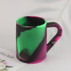 Popular products silicone cup travel mug water cup with handle