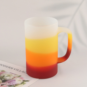 Hot items silicone water cup drinking cup with handle