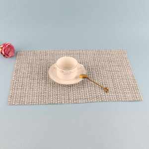 Hot selling rectangle non-slip dinner mat place mat wholesale