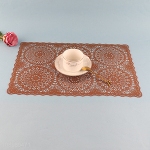 Top products hollow tabletop decoration place mat dinner mat for sale