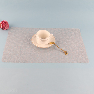 New product rectangle home hotel tabletop decoration place mat dinner mat