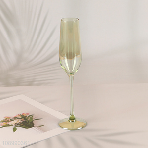 High Quality Glass Champagne Flutes Unique Gift for Birthday Wedding