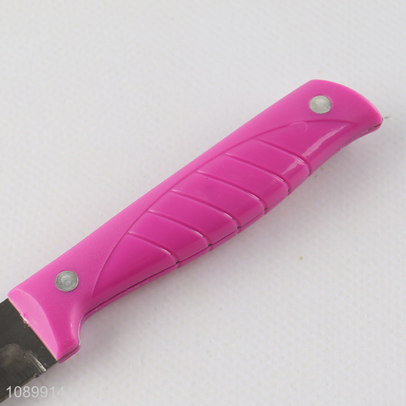 New arrival plastic handle professional kitchen fruits paring knife