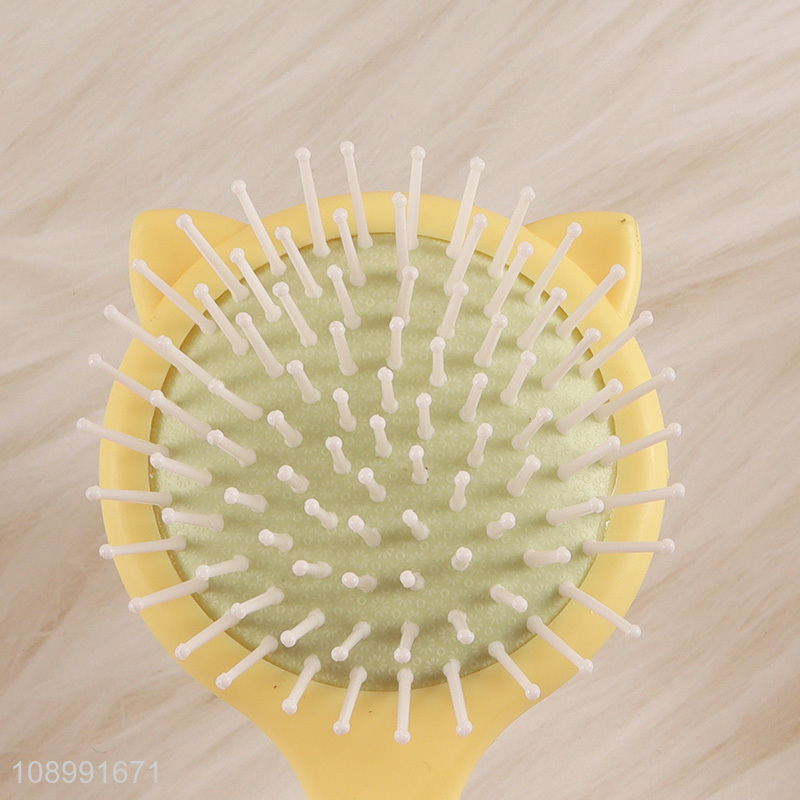 Good Quality Portable Air Cushion Scalp Massage Comb with Mirror